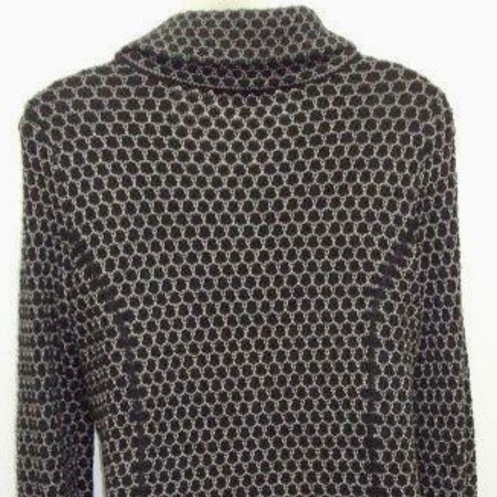 Pendleton Black/Gray Button Up Long Slv Sweater J… - image 3